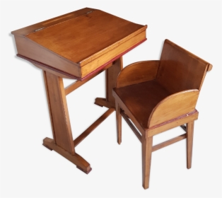 D Student Desk And Chair   Src Https - End Table, HD Png Download, Transparent PNG